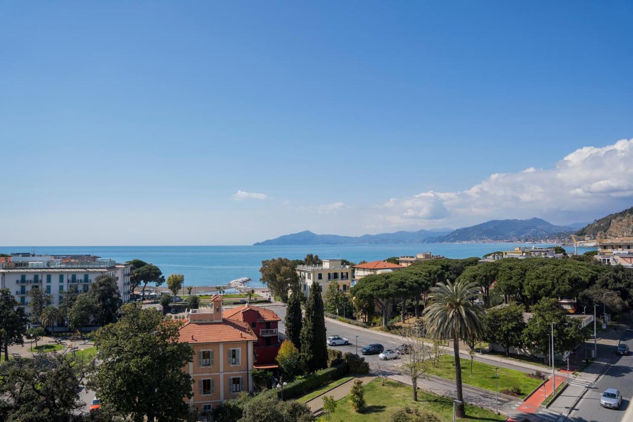 025 - Casa Panoramica In Centro, 90Metri Spiaggia Vista Mare Con Terrazzo Vista Portofino Sestri Levante Exterior foto